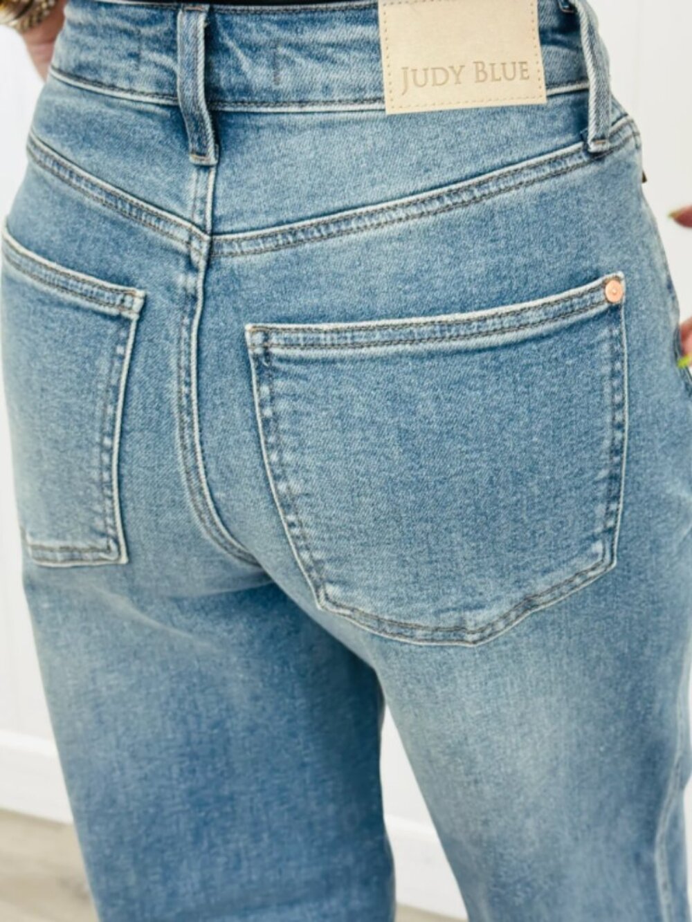 NWT Judy Blue Baggy Brooklyn Rigid Magic Jeans 7/28 - Picture 3 of 4